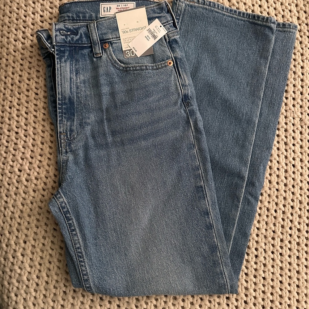 GAP Light Blue Denim Jeans (30/10 SHORT)
